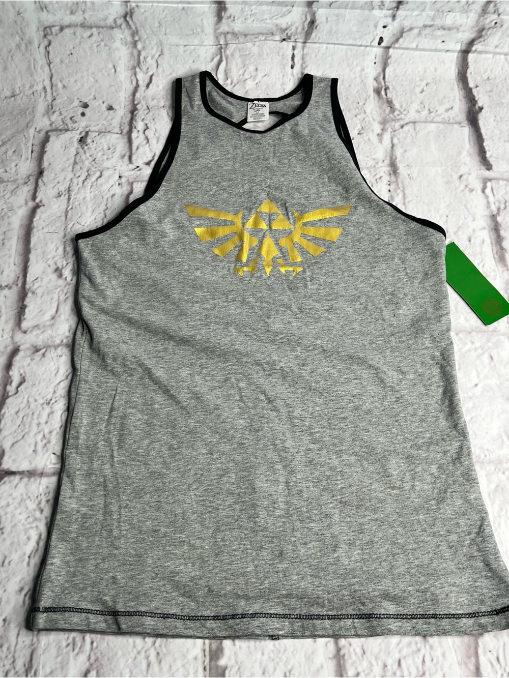Zelda graphic racer back tank new with tags size large